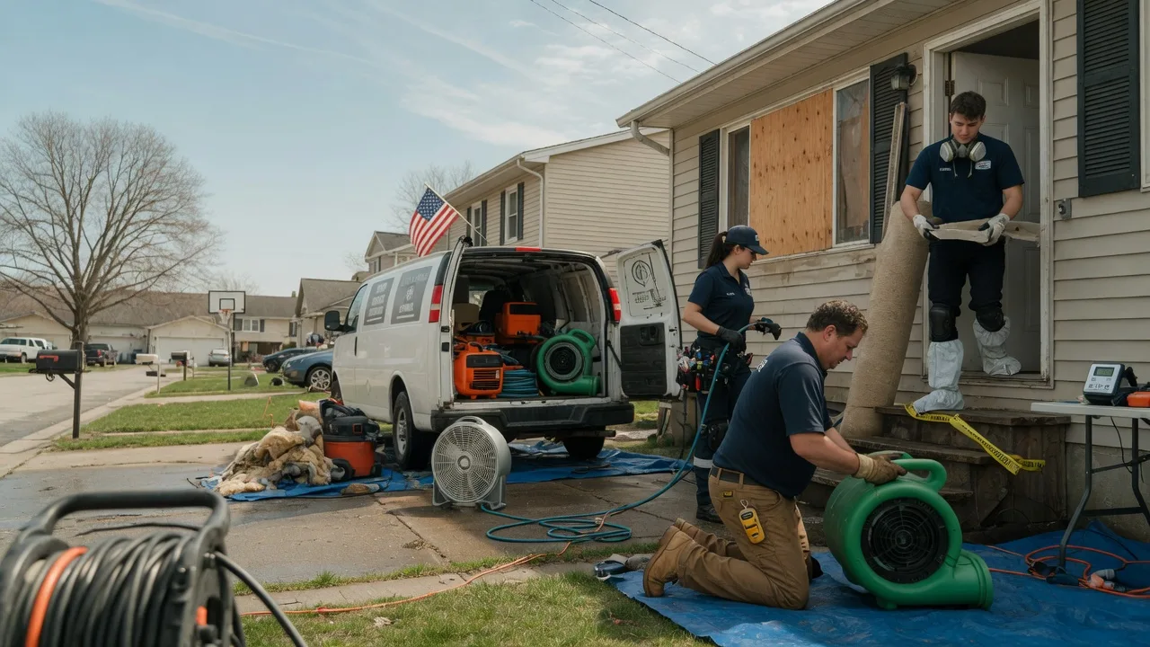 Water Damage Restoration in Lucasville, OH near me